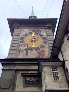 The famous clock tower — Zytglogge.